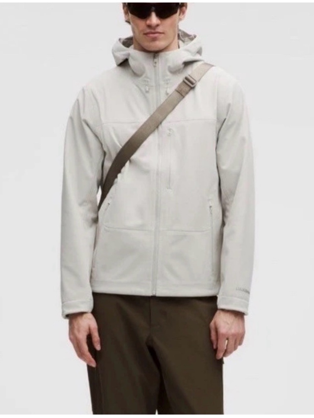 Lululemon Men’s Men's Cross Chill City-to-Trail Jacket Color Dove Gray Small